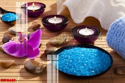 File tranh PSD Tranh trang trí Spa làm đẹp KSPA489 chất lượng cao