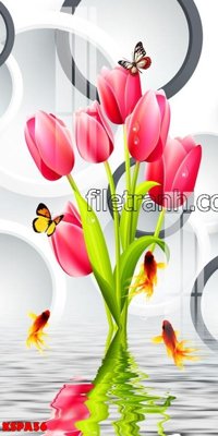 File gốc Tranh trang trí Spa làm đẹp KSPA56 (in ấn) màu sắc trung thực