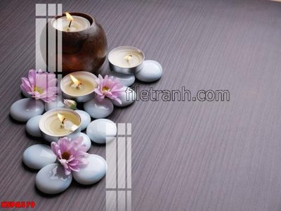 Download file Tranh trang trí Spa làm đẹp KSPA579 (gốc) in mica bàn thờ