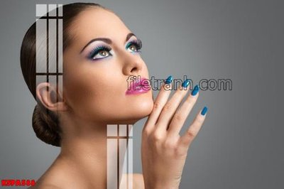 File ảnh Tranh trang trí Spa làm đẹp KSPA588 (gốc) in quảng cáo ngoài trời