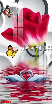 File gốc Tranh trang trí Spa làm đẹp KSPA60 (cho in UV) siêu nét