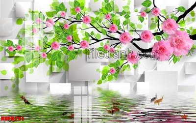 Tải file gốc in lụa Tranh trang trí Spa làm đẹp KSPA721 siêu nét