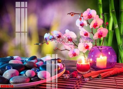File ảnh Tranh trang trí Spa làm đẹp KSPA76 (gốc) trang trí khách sạn