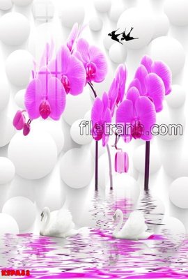 File tranh Tranh trang trí Spa làm đẹp KSPA83 (ảnh gốc) in trần 3D