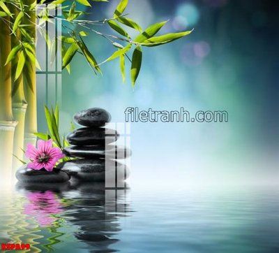 File in trần Tranh trang trí Spa làm đẹp KSPA99 (bản gốc) trời sao