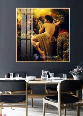 Download file ảnh gốc File tranh treo thiếu nữ khỏa thân nhà nghỉ KT108 để in ấn
