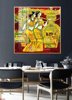 Tải file File tranh treo thiếu nữ khỏa thân nhà nghỉ KT183 (gốc) chủ đề tôn giáo