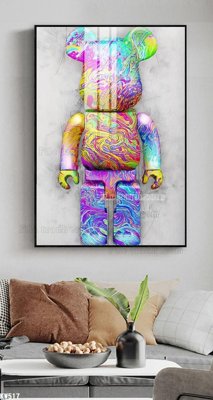 File in ấn File tranh kawas gấu bearbrick KW517 (bản gốc) cao cấp