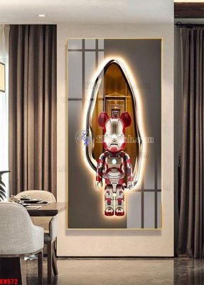 Tải file File tranh kawas gấu bearbrick KW572 (gốc) làm tranh trang trí