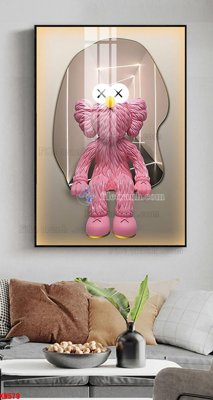 File tranh File tranh kawas gấu bearbrick KW579 (file gốc) chuẩn màu in