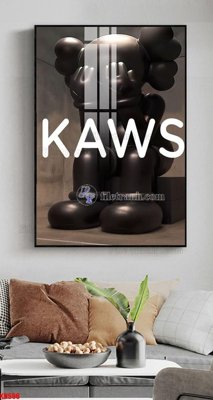 File tranh File tranh kawas gấu bearbrick KW596 (ảnh gốc) sắc nét hoàn hảo