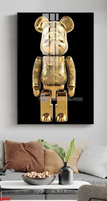 Tải file File tranh kawas gấu bearbrick KW608 (gốc) in trên mọi chất liệu