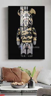 Download file ảnh gốc File tranh kawas gấu bearbrick KW697 để in ấn