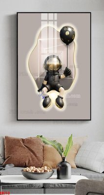 File tranh gốc File tranh kawas gấu bearbrick KW713 chủ đề hiện đại