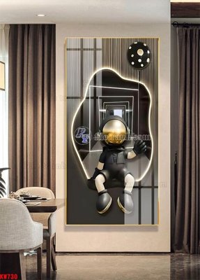 Hình ảnh file gốc File tranh kawas gấu bearbrick KW730 cho in UV