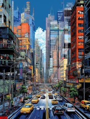 Download file gốc File gốc in tranh paris tháp Eiffel LD139 (in lụa) hoa lá