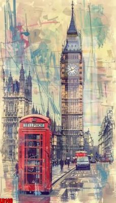 File gốc File gốc in tranh paris tháp Eiffel LD146 (bản quyền) cho in ấn