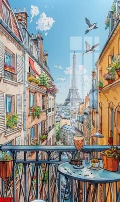 Tải file gốc File gốc in tranh paris tháp Eiffel LD207 (bản PSD) gốc