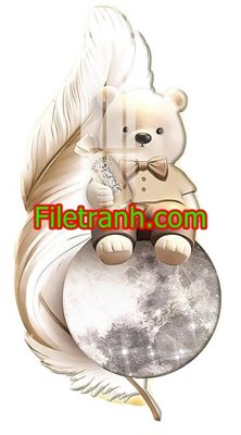 Tải file File in tranh decor gắn led LED1029 (PSD) cho in tranh 3D