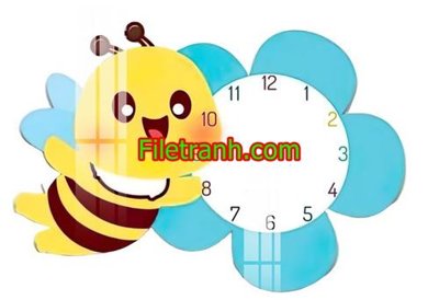 File tranh File in tranh decor gắn led LED1047 (bản gốc) in lụa dán tường