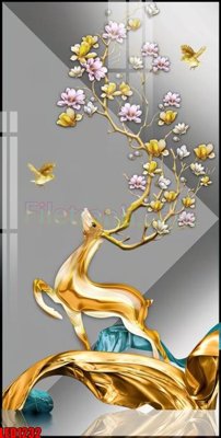 File gốc File in tranh decor gắn led LED1232 (cho in ấn) độc quyền