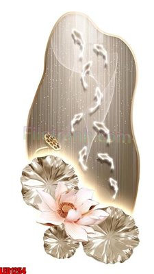 File gốc File in tranh decor gắn led LED1254 (in lụa) cao cấp