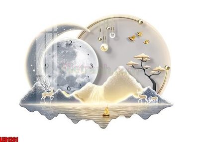 Hình ảnh file gốc File in tranh decor gắn led LED1261 cho in UV