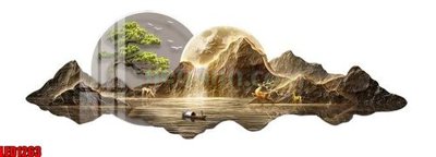 File ảnh File in tranh decor gắn led LED1263 (gốc) in biển hiệu