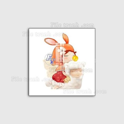 File gốc File in tranh decor gắn led LED131 (dành cho trang trí nội thất)