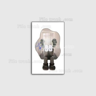 File PSD File in tranh decor gắn led LED144 (bản gốc) dễ dàng edit