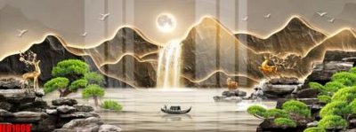 Cung cấp file tranh gốc File in tranh decor gắn cắt led LED1608 độc quyền