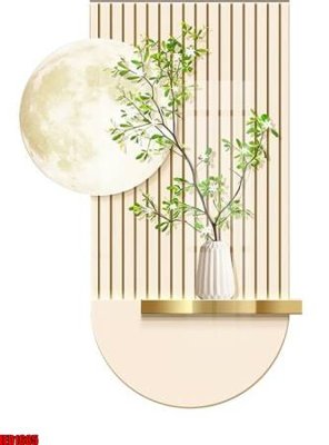 File gốc File in tranh decor gắn cắt led LED1685 (trang trí) phòng trẻ em