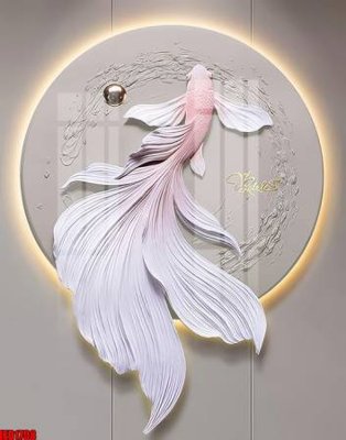 File ảnh File in tranh decor gắn cắt led LED1708 (gốc) cho trang trí nhà hàng