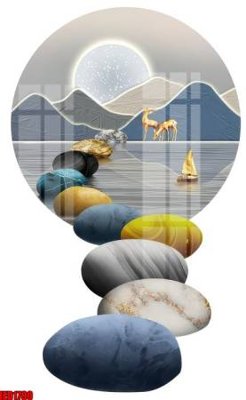 Tải file File in tranh decor gắn cắt led LED1790 (PSD) cho in tranh kính