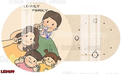 File tranh File in tranh decor gắn led LED259 (gốc) chủ đề thành phố