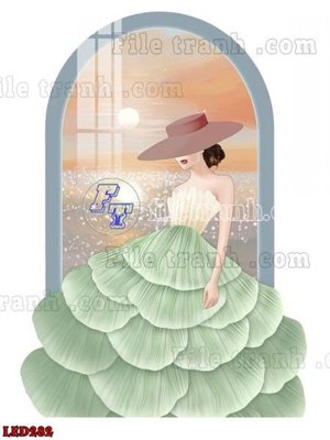 File ảnh gốc File in tranh decor gắn led LED282 (chuyên in mica)