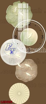 File tranh gốc File in tranh decor gắn led LED329 (bản đẹp) độc quyền