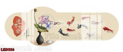 File tranh trang trí File in tranh decor gắn led LED356 (file gốc)