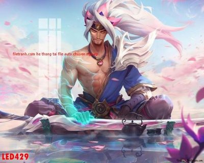 File gốc File in tranh decor gắn led LED429 (trang trí) phòng ngủ