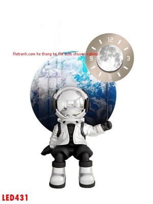 File tranh in mica File in tranh decor gắn led LED431 (độ phân giải cao)