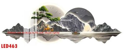 Download file File in tranh decor gắn led LED463 (chất lượng in ấn)