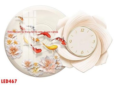 File gốc File in tranh decor gắn led LED467 (dành cho trang trí nội thất)