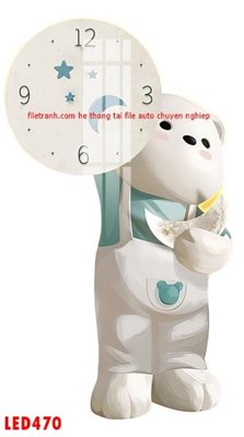 File tranh File in tranh decor gắn led LED470 (gốc) in trên kính