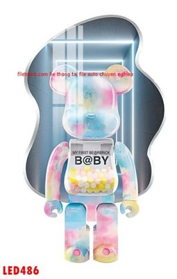 File tranh File in tranh decor gắn led LED486 (gốc) phong cách tối giản