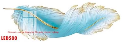 Tải file File in tranh decor gắn led LED500 (gốc) chủ đề phong thủy