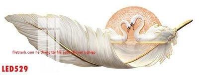 Tệp tin gốc File in tranh decor gắn led LED529 (chất lượng) File in tranh decor gắn led LED529