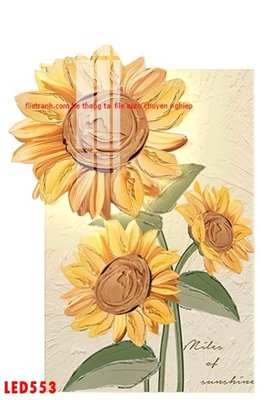 Tải file File in tranh decor gắn led LED553 (gốc) in ấn chất lượng