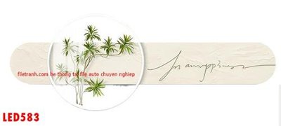 Ảnh gốc File in tranh decor gắn led LED583 (độ nét cao) in mica