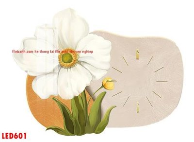 File in ấn File in tranh decor gắn led LED601 (bản gốc) cao cấp