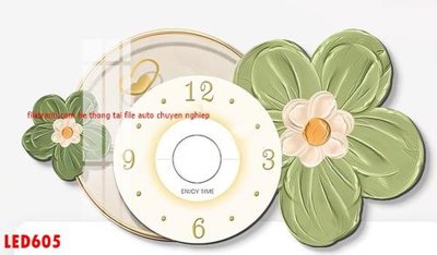 Tải file File in tranh decor gắn led LED605 (gốc) làm file tranh quảng cáo